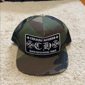 Chrome Hearts camo hat